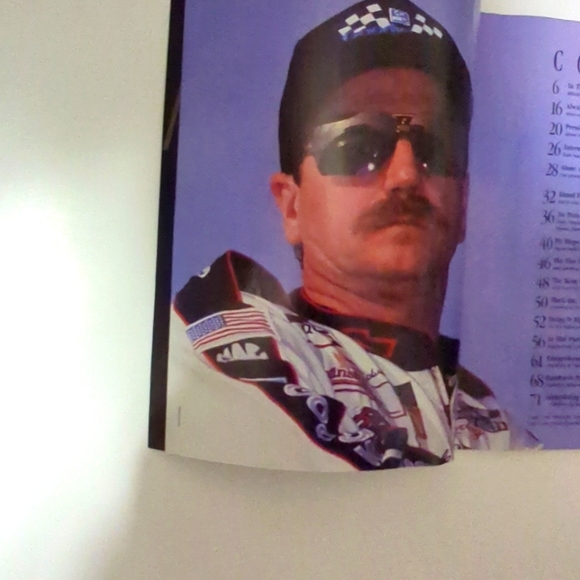 Beckett Tribute Magazine Issue 10 Dale Earnhardt NASCAR Chevrolet Racing 1995 - Picture 11 of 12